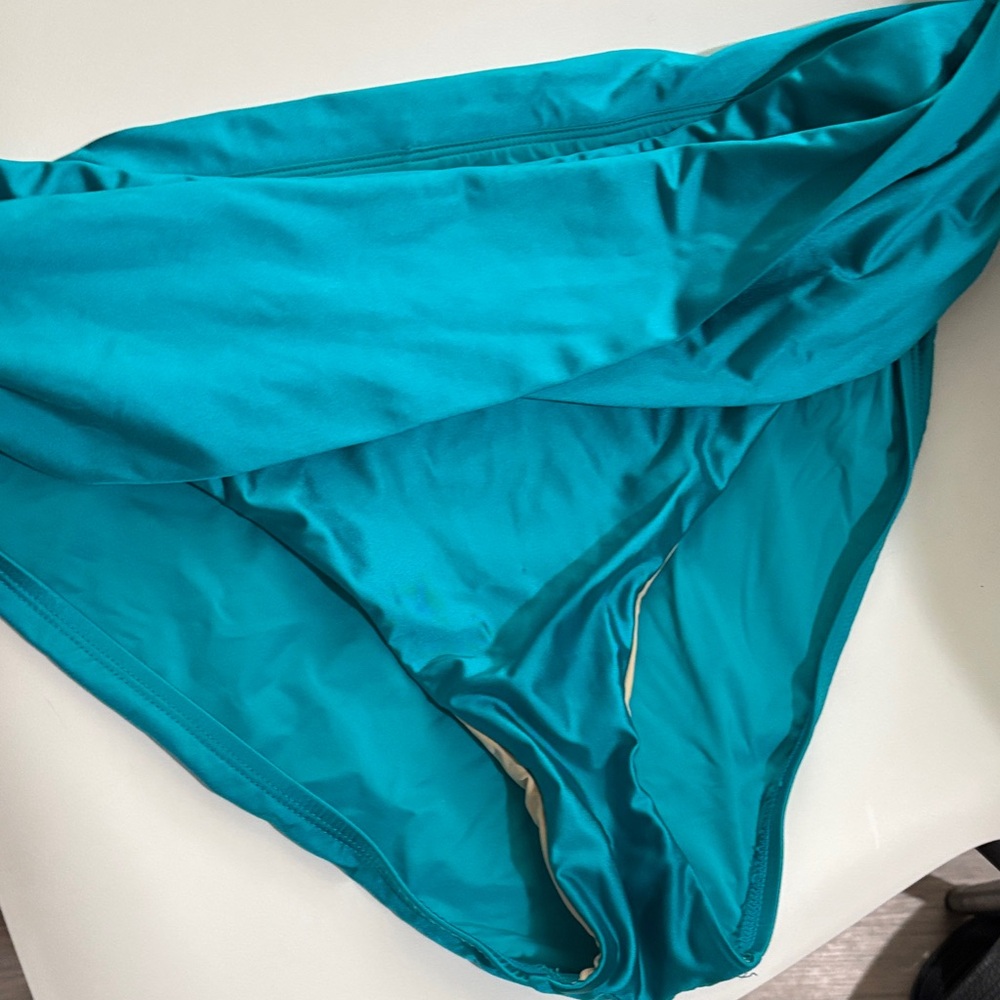 La Blanca Teal Bikini Bottom